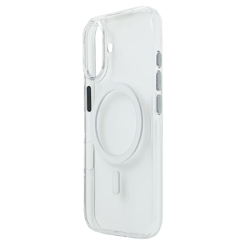 Husa spate Berlia Glaze Magsafe pentru iPhone 17 - Clear