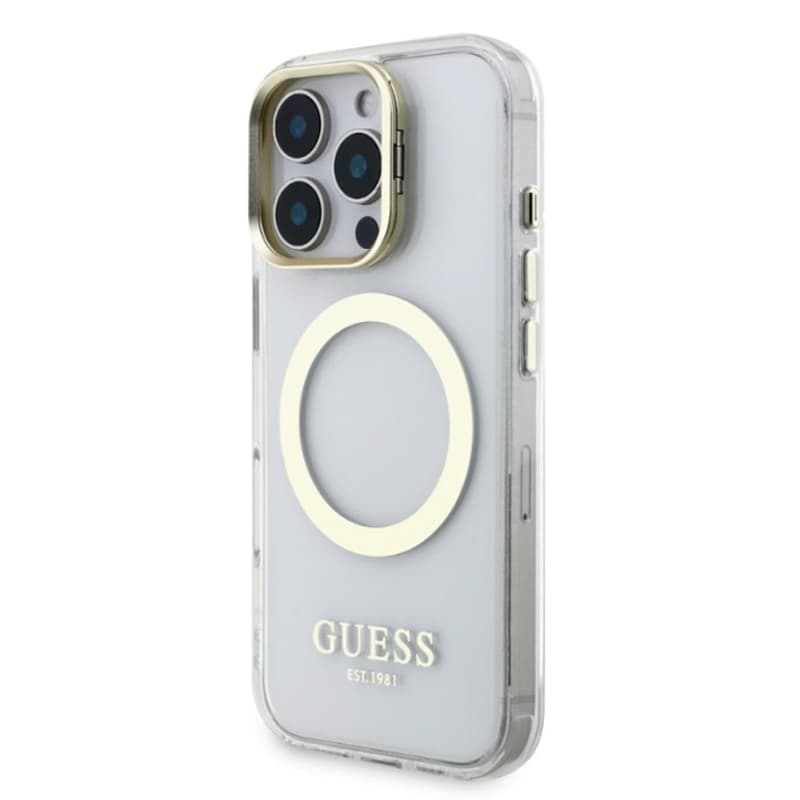 Husa spate pentru iPhone 16 Pro Max - Guess Stand Camera