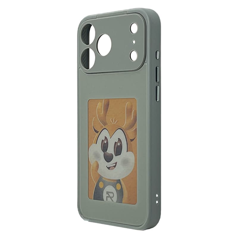 Husa spate Photo Case pentru iPhone 17 Pro Max - Gray