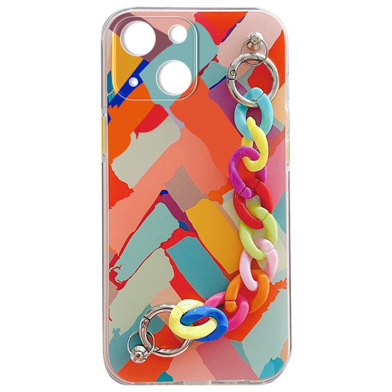Husa spate pentru iPhone 13 - Chain Case