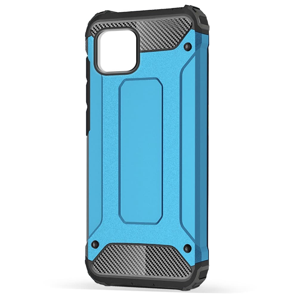 Husa spate pentru Samsung Galaxy A22 5G - Fortress - Albastru