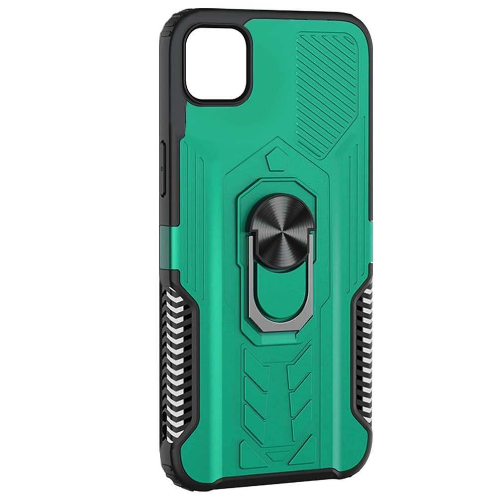 Husa spate pentru Samsung Galaxy A12 - RingGuard - Verde