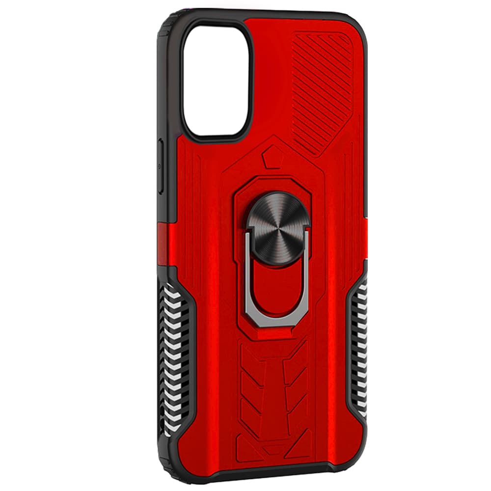Husa spate pentru Samsung Galaxy A52 - RingGuard - Rosu