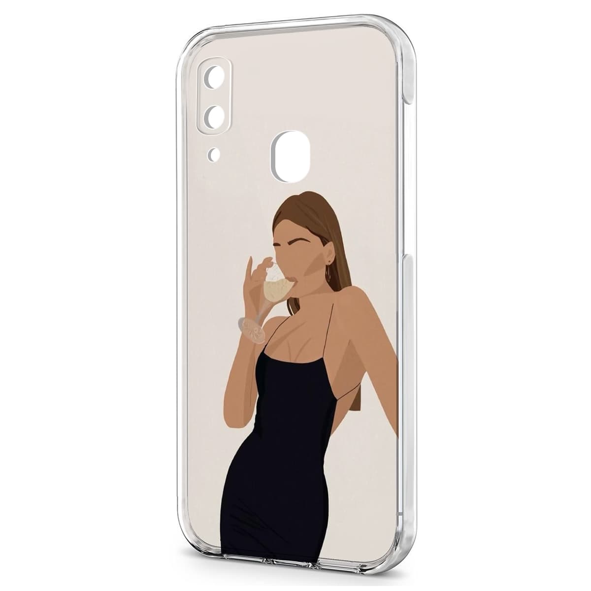 Husa spate pentru Samsung A7 2018 - Marble Case Gri