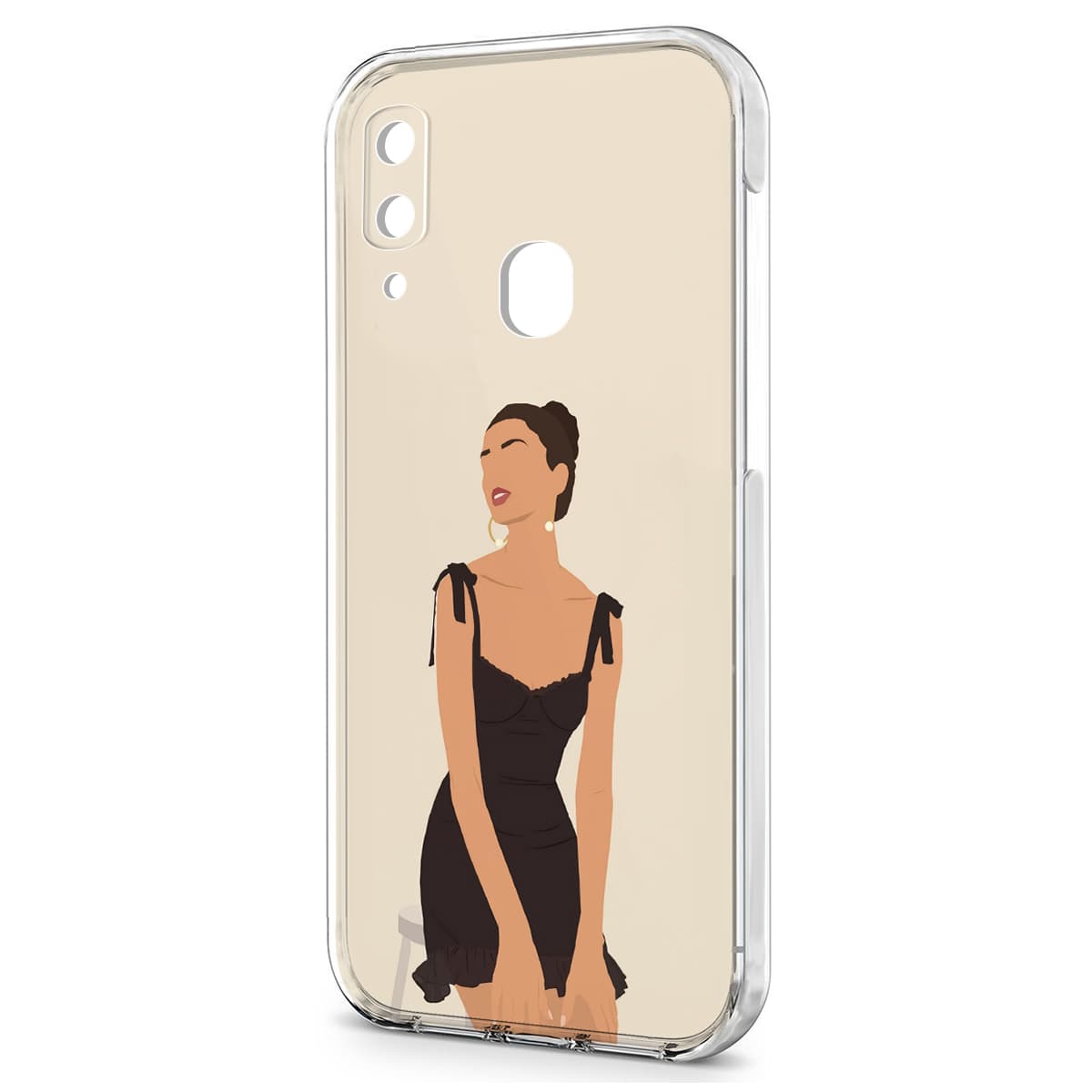 Husa spate pentru Samsung A40 - Marble Case Albastru