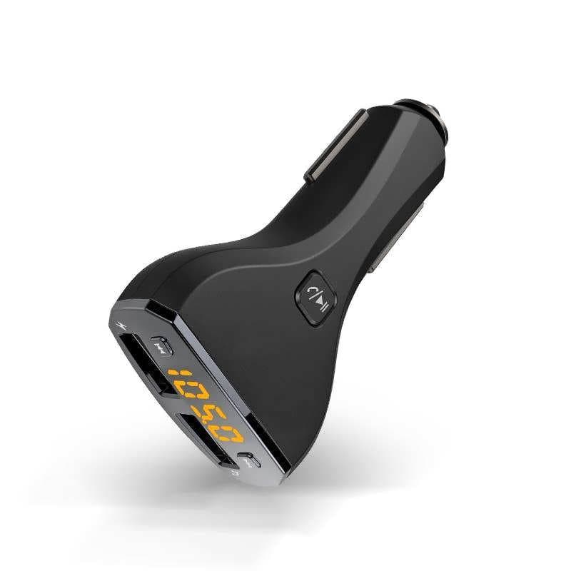 Modulator FM Bluetooth, microSD, 2 x USB incarcare 2.4 A