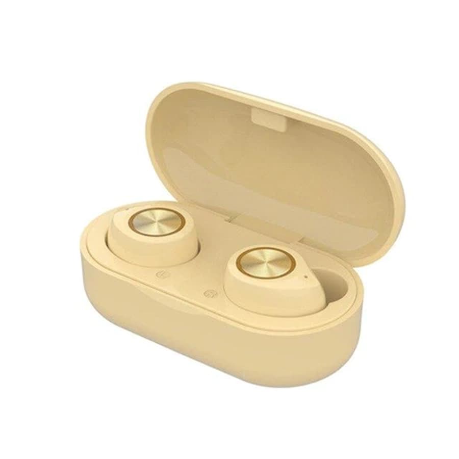 Casti Wireless TW60 In-Ear Bluetooth - Galben