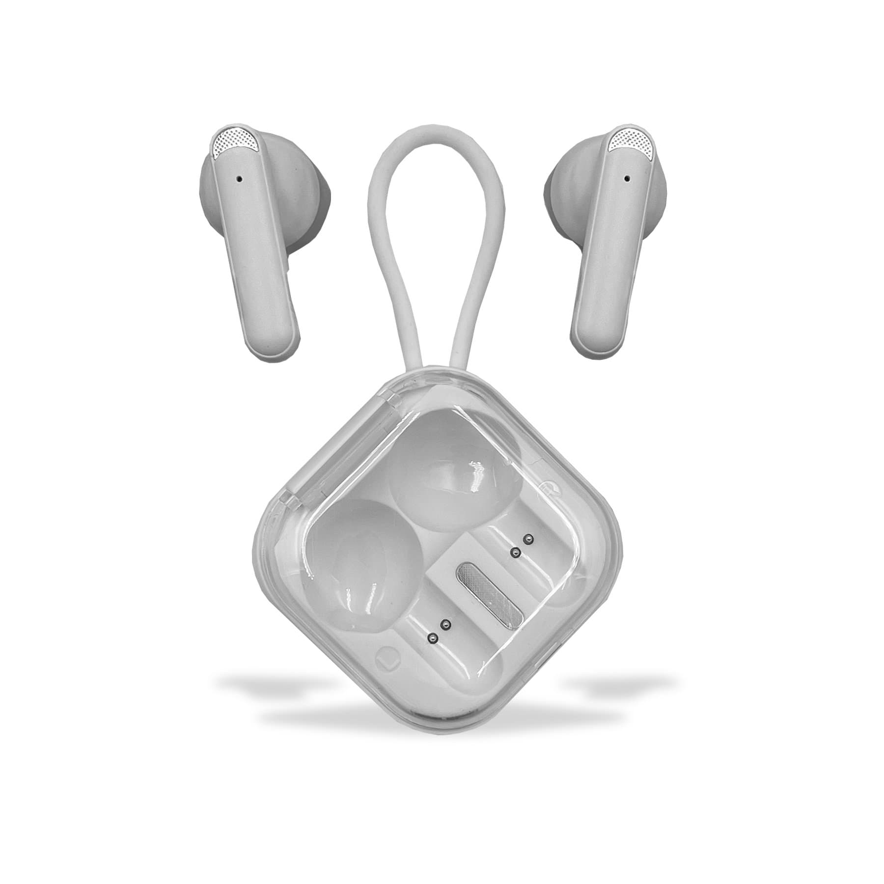 Casti Bluetooth in-ear AKZ-20 - Alb