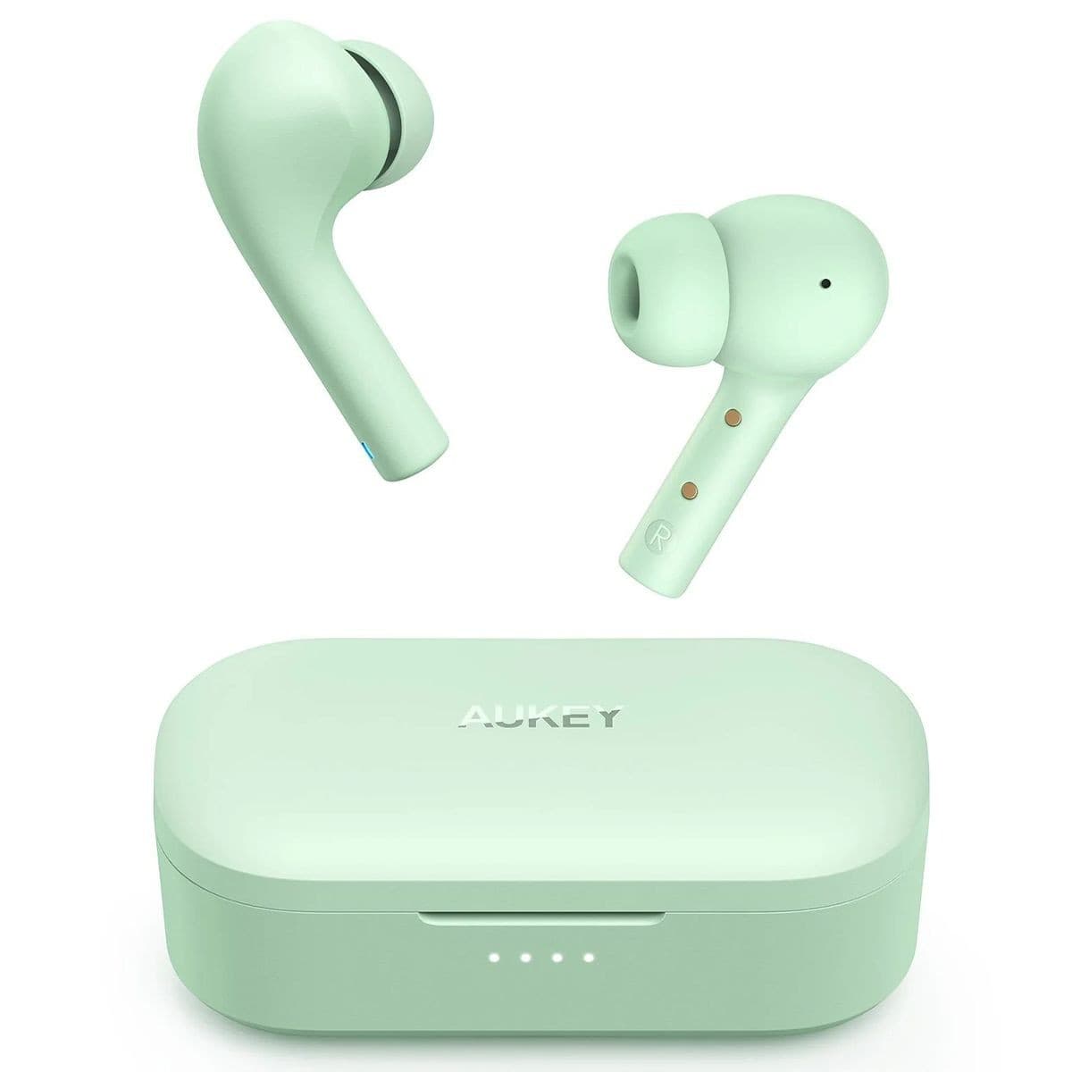 Casti Wireless Aukey T21S - Verde
