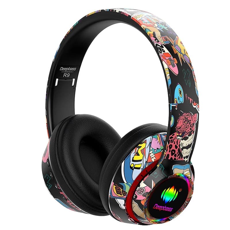 Casti On-Ear Wireless Deepbass R9