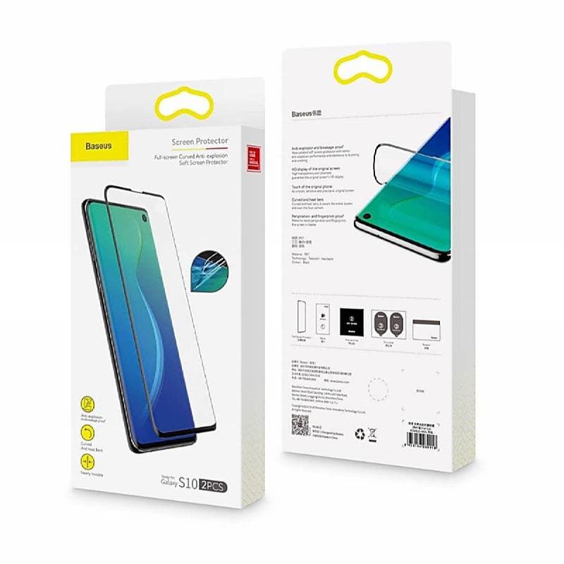Set 2 Folii TPU Baseus pentru Samsung S10