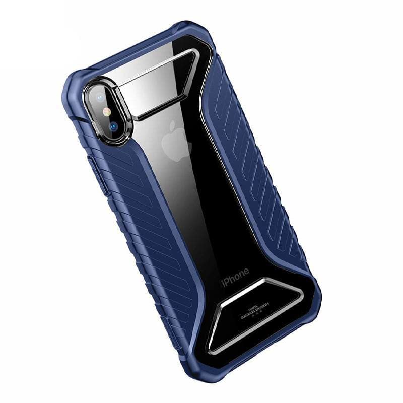 Husa spate pentru Apple iPhone XS - Baseus Race Case Albastru