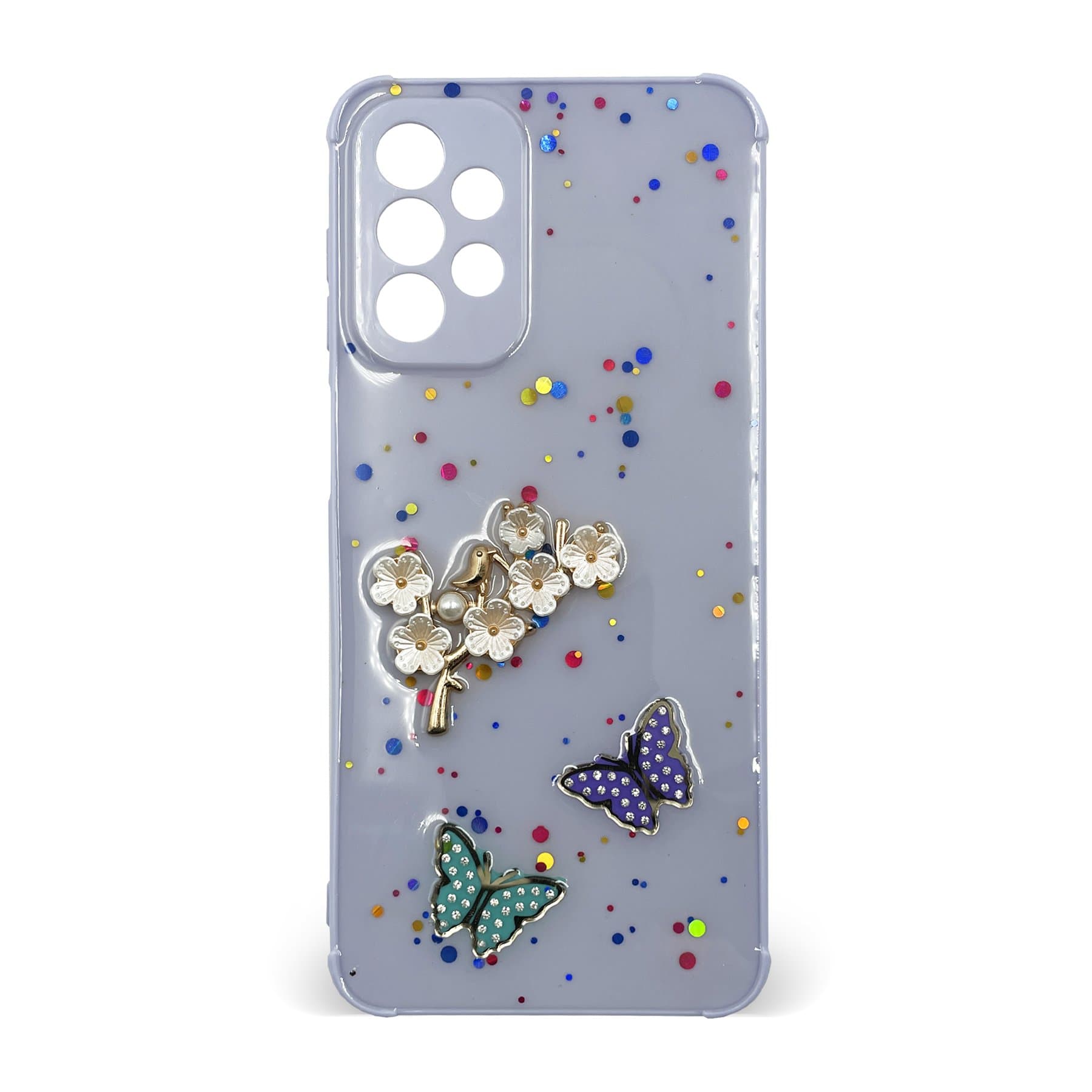 Husa spate pentru Samsung Galaxy A23 - Blossom Case Mov