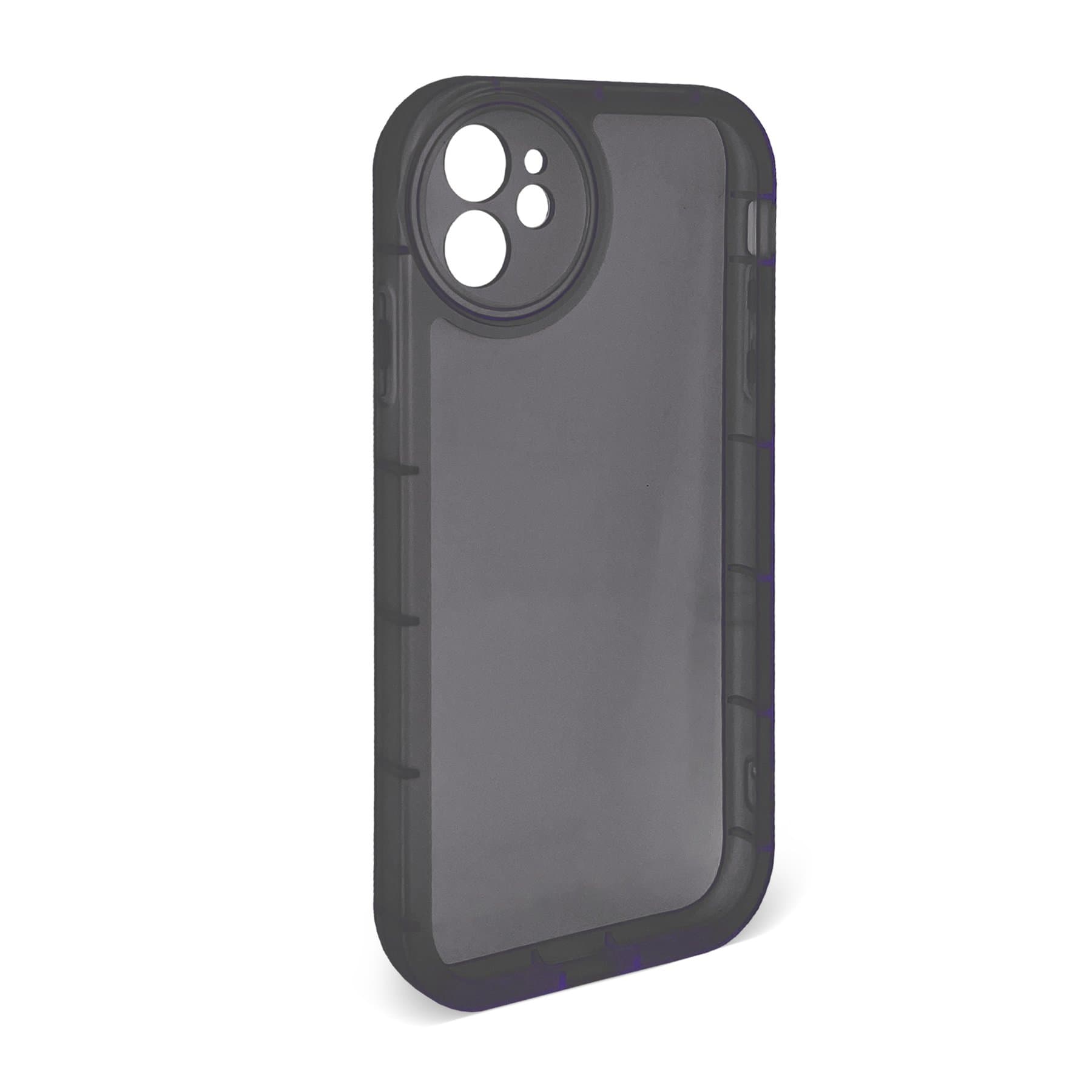 Husa spate pentru iPhone 12 - Round Case Negru