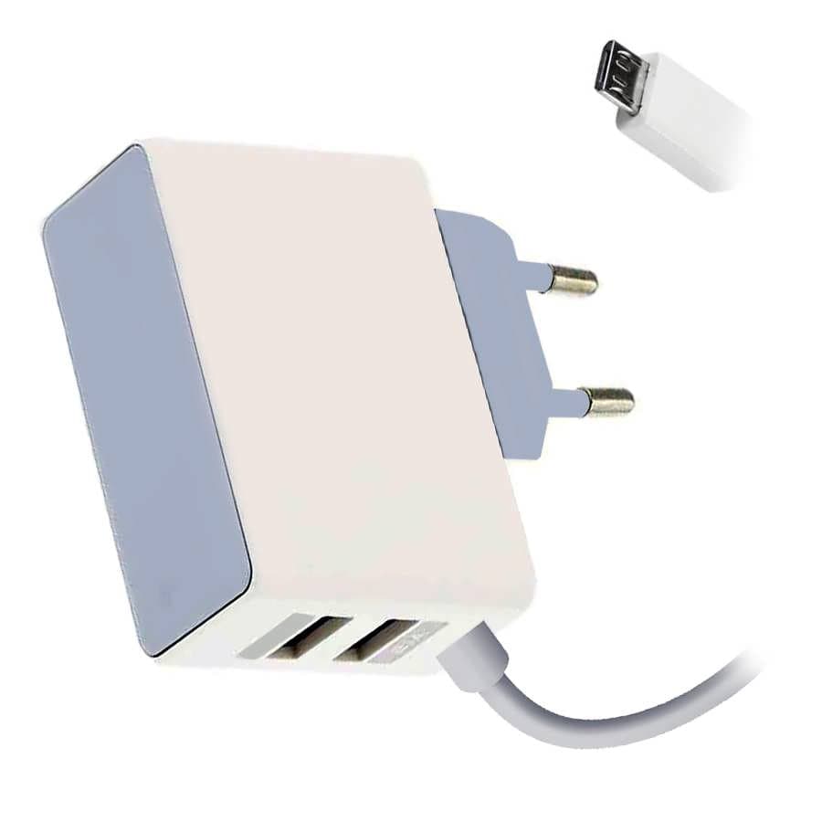 Incarcator de retea KW200 - 2xUSB microUSB