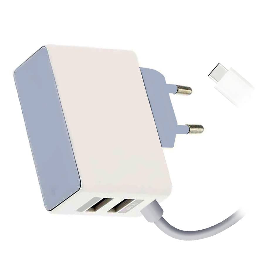 Incarcator de retea KW200 - 2xUSB Type-C
