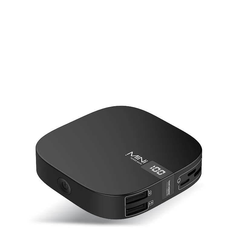 Baterie externa 10000mAh Mini Power cu Fast Charge - Negru