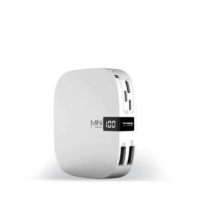 Baterie externa 10000mAh Mini Power cu Fast Charge - Alb