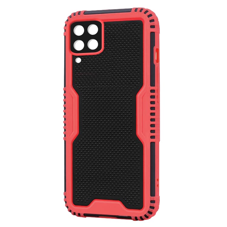 Husa spate pentru Samsung Galaxy A12 - Zip Case Rosu