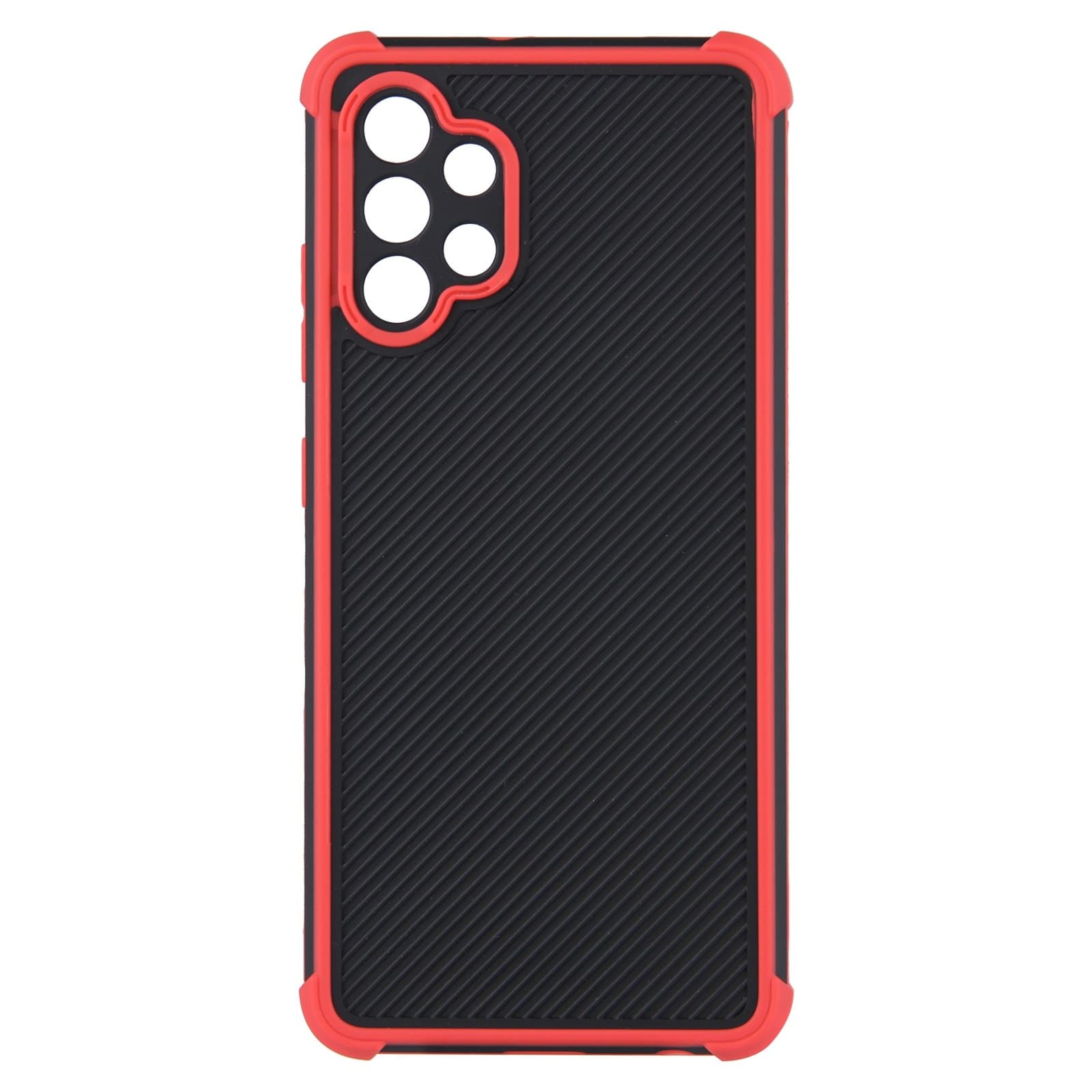 Husa spate pentru Samsung Galaxy A13 - Zip Case Rosu