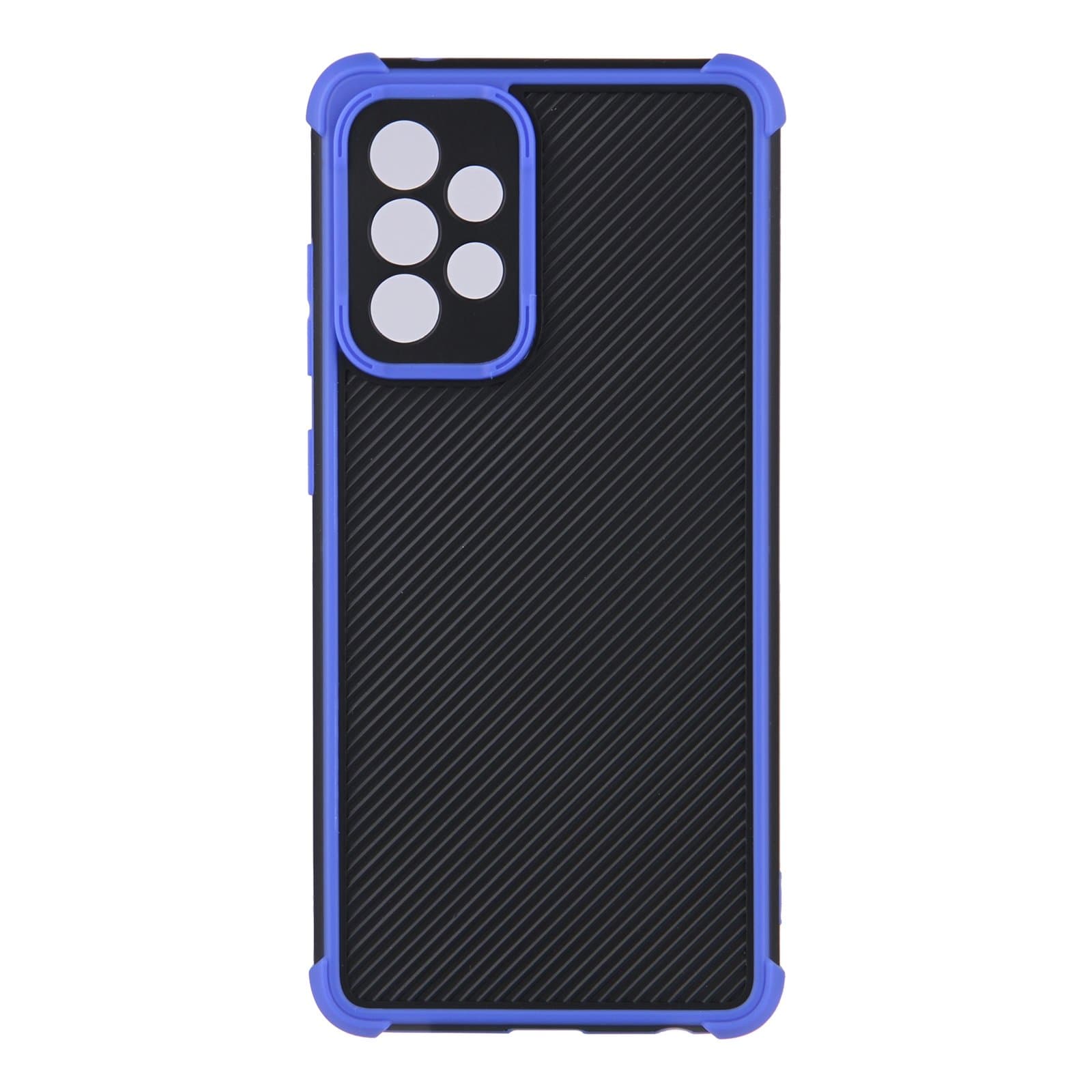 Husa spate pentru Samsung Galaxy A53 5G - Zip Case Albastru