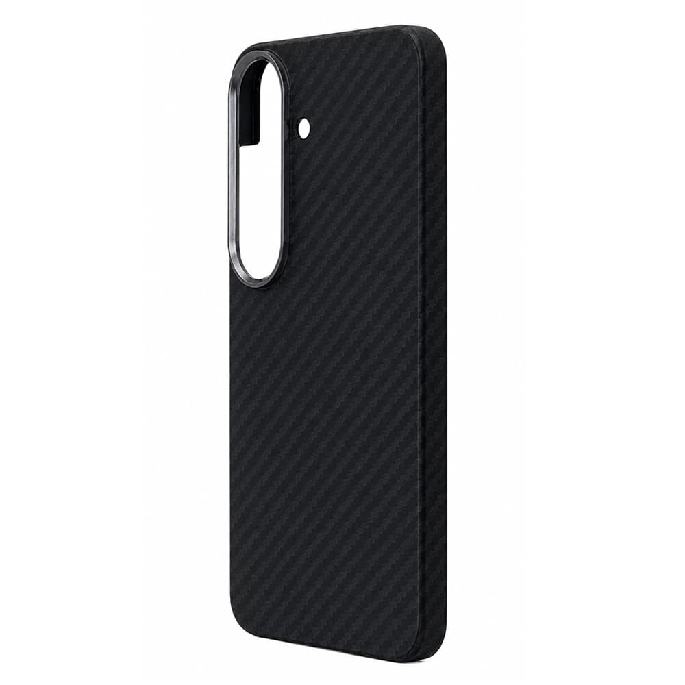 Husa spate pentru Samsung Galaxy S25 Aramid Magsafe - Negru