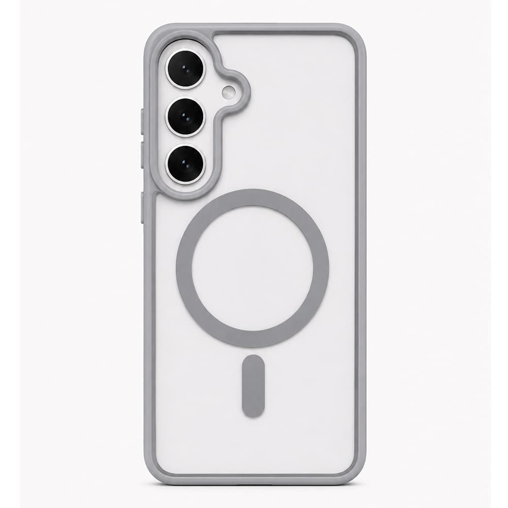 Husa spate pentru Samsung Galaxy S26 Plus Berlia Magsafe Color - Gri