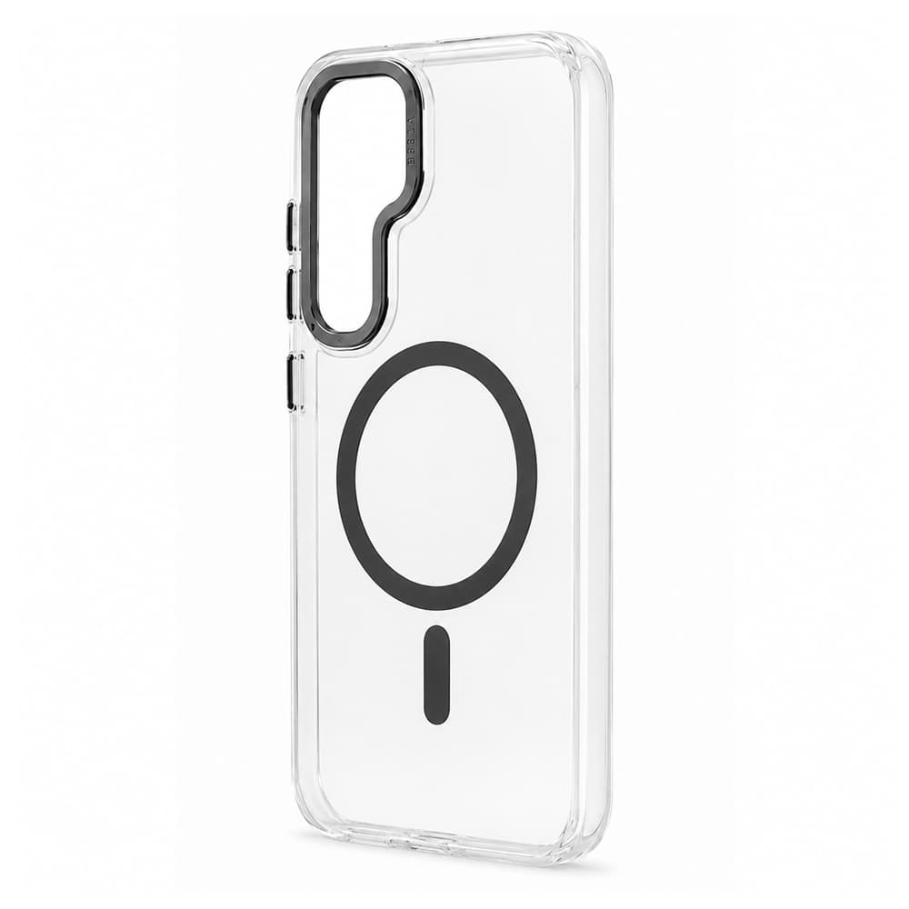 Husa spate pentru Samsung Galaxy S25 Berlia Magsafe Series - Gri