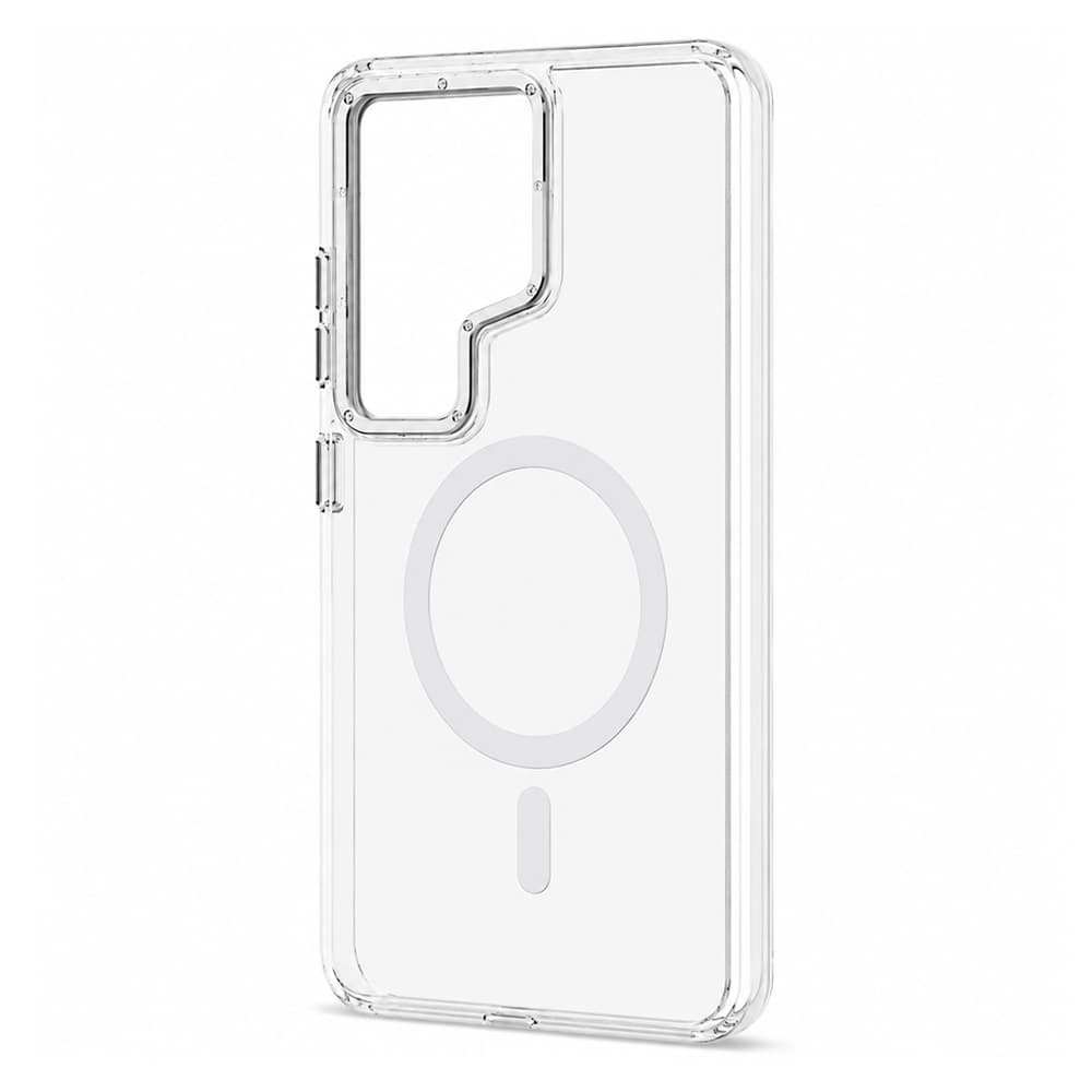 Husa spate pentru Samsung Galaxy S26 Ultra Berlia Magsafe Series - Alb