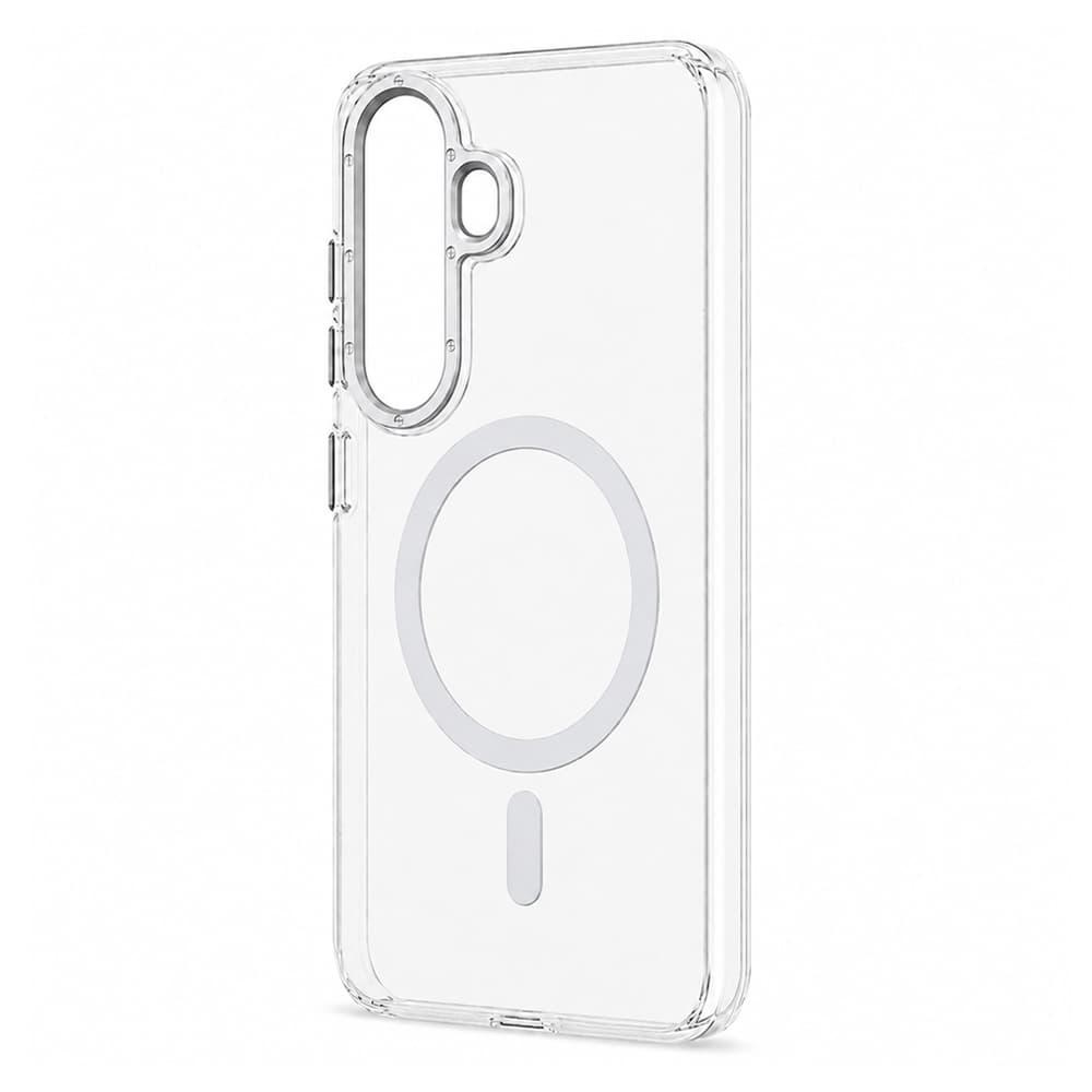 Husa spate pentru Samsung Galaxy S26 Berlia Magsafe Series - Alb