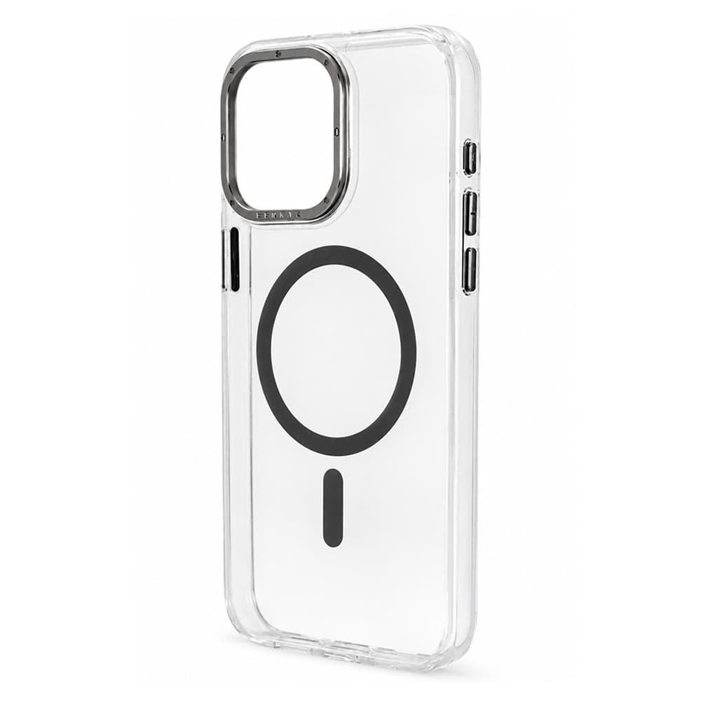 Husa spate pentru iPhone 16 Pro Berlia Magsafe Series - Gri