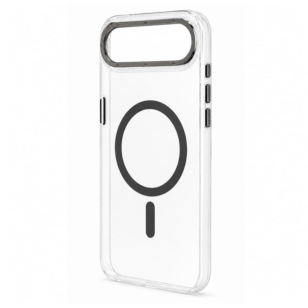 Husa spate pentru iPhone 17 Air Berlia Magsafe Series - Gri