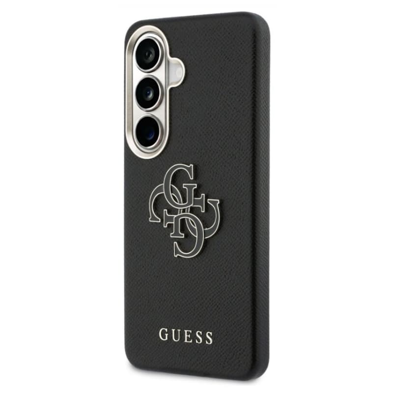 Husa spate pentru Samsung Galaxy S26 Plus Guess Metal Logo - Black