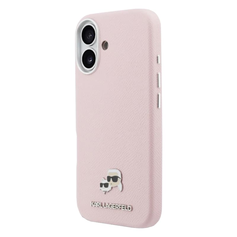 Husa spate pentru iPhone 17 Karl Lagerfeld Pins Magsafe - Pink