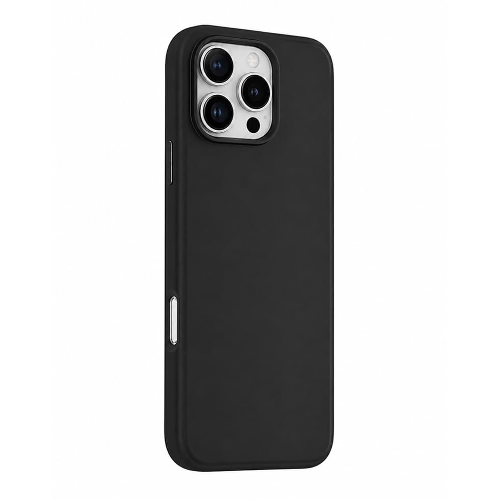 Husa spate pentru iPhone 16 Pro Keephone Rosana - Negru