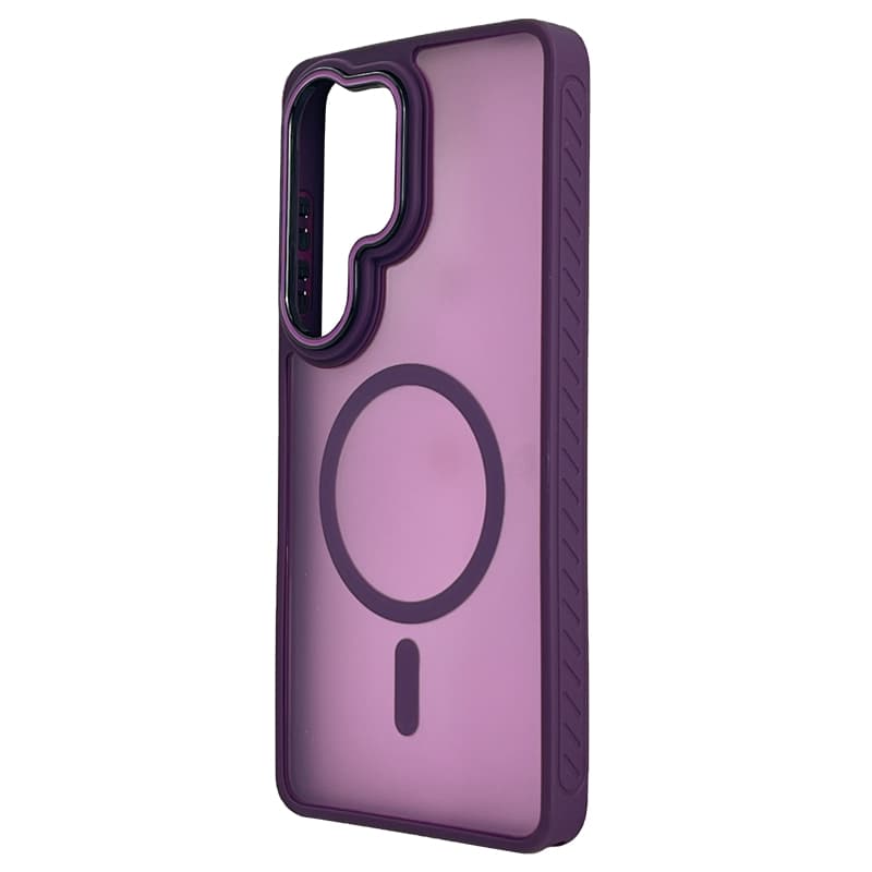 Husa spate pentru Samsung Galaxy S26 Ultra Matte Case Magsafe - Semitransparent/Purple