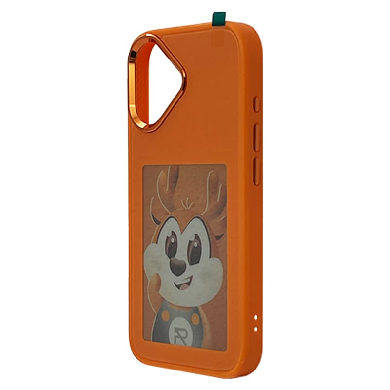Husa spate Photo Case pentru iPhone 17 - Orange