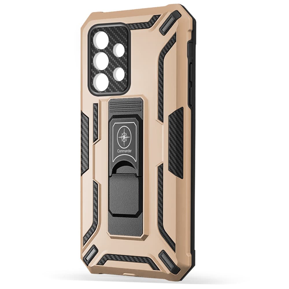 Husa spate pentru Samsung Galaxy A72 - Commander - Gold