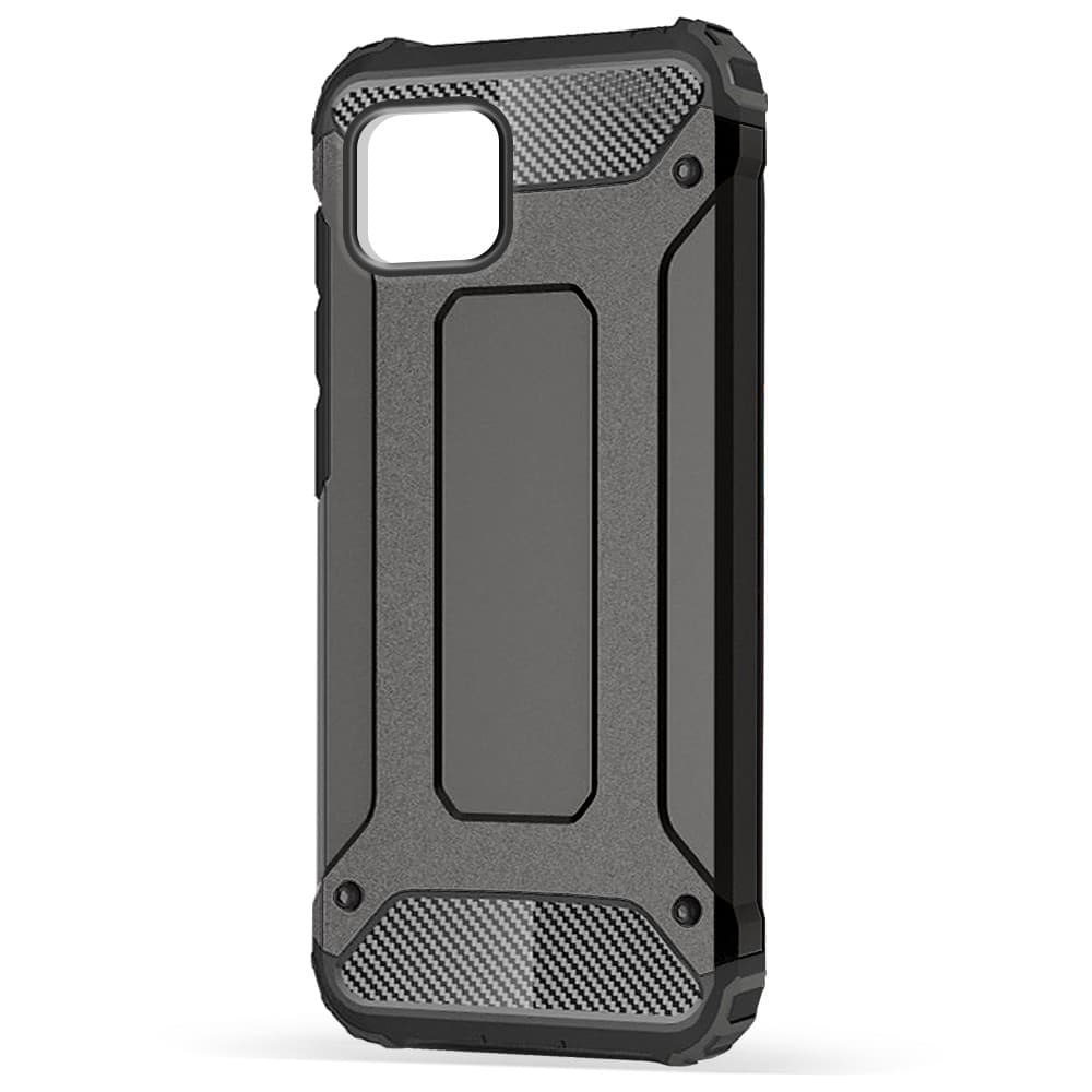 Husa spate pentru Samsung Galaxy A22 5G - Fortress - Negru