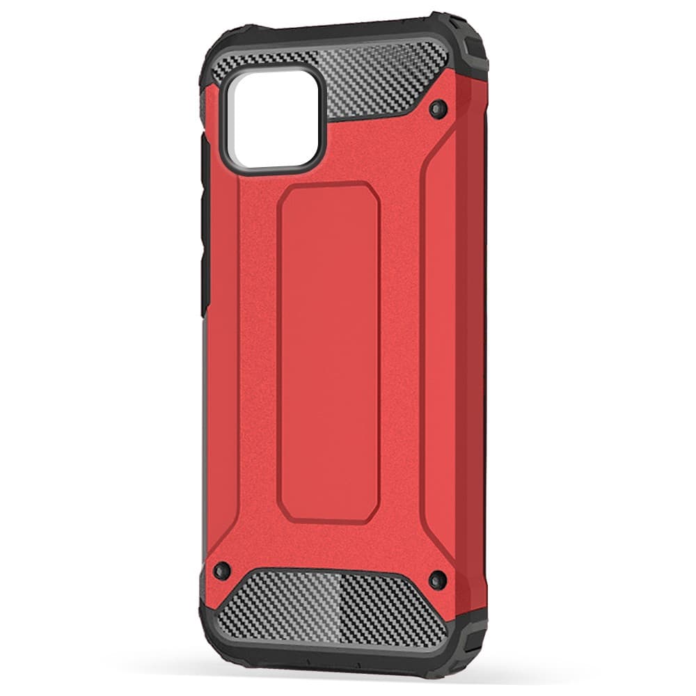 Husa spate pentru Samsung Galaxy A22 5G - Fortress - Rosu