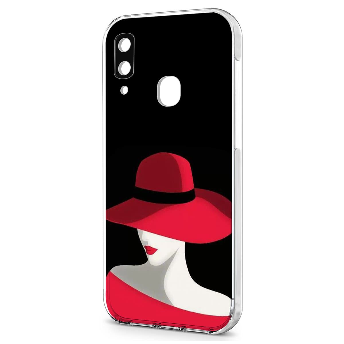 Husa spate pentru Samsung J6+ 2018 - Marble Case Negru