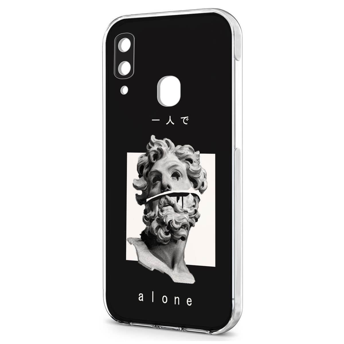 Husa spate pentru Huawei Y6 2019 - Marble Case Gri