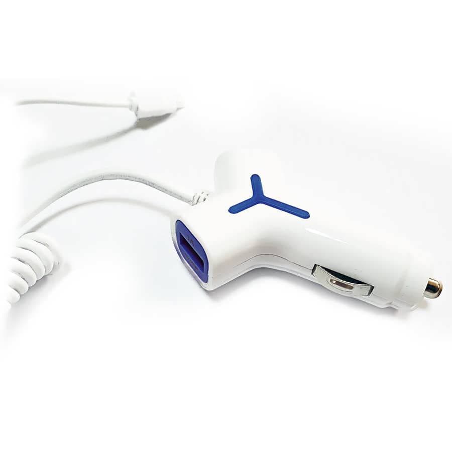 Incarcator auto KW-39 - 3.1A 2 x USB + cablu microUSB