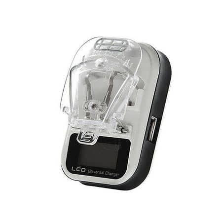 Incarcator universal baterii CE04 - 1xUSB + Afisaj LCD