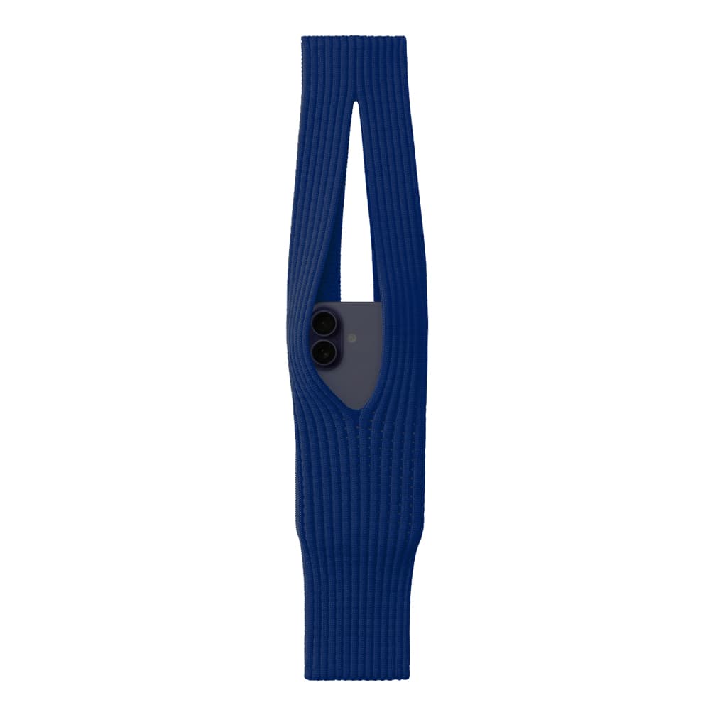 Husa tip buzunar pentru telefon 40cm - Albastru inchis