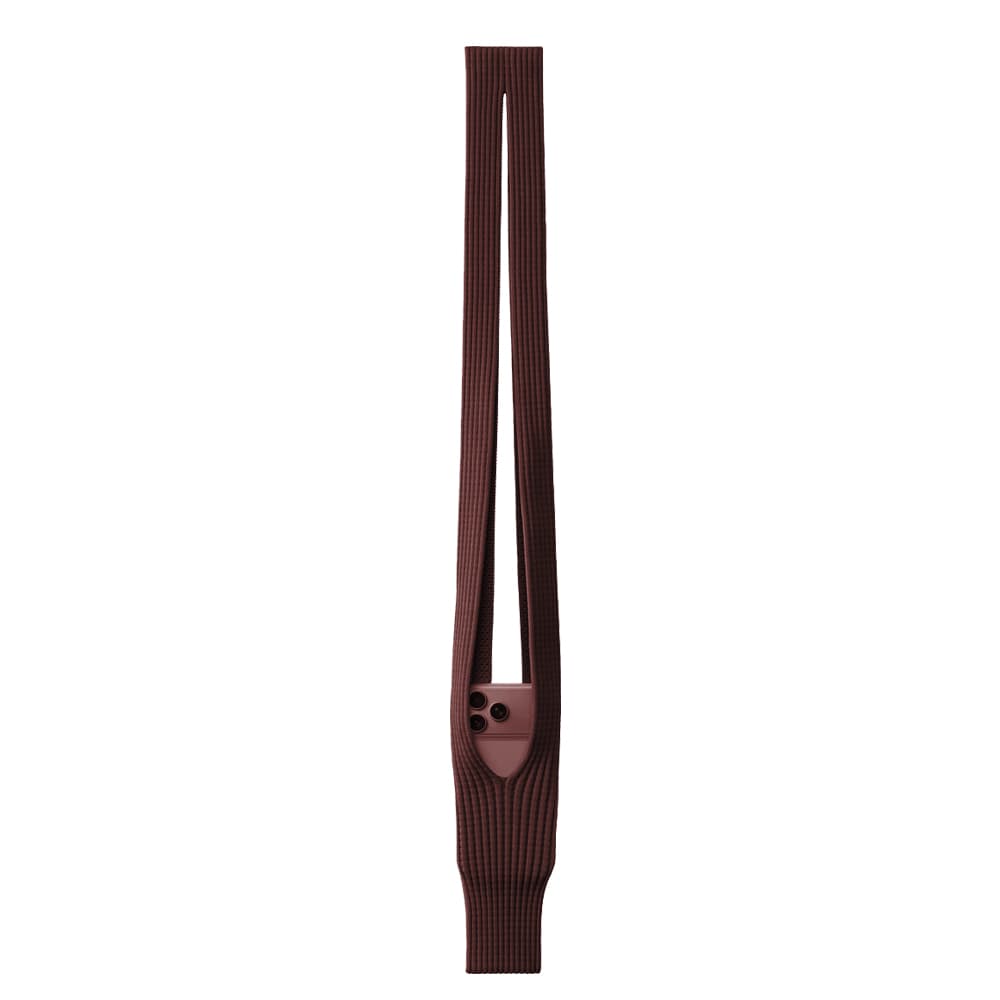 Husa tip buzunar pentru telefon 80cm - Maro