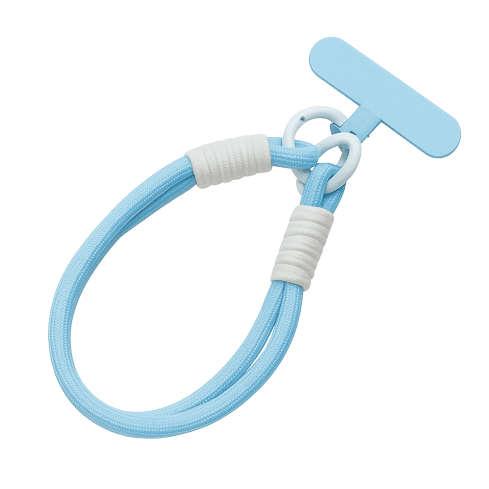 Snur universal pentru telefon, tip bratara – Albastru deschis