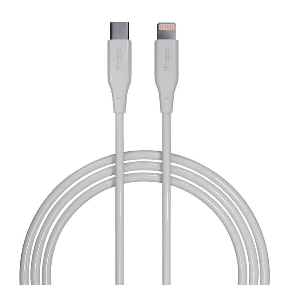 Cablu de date / incarcare rapida Allity 1m alb - Type C - Lightning
