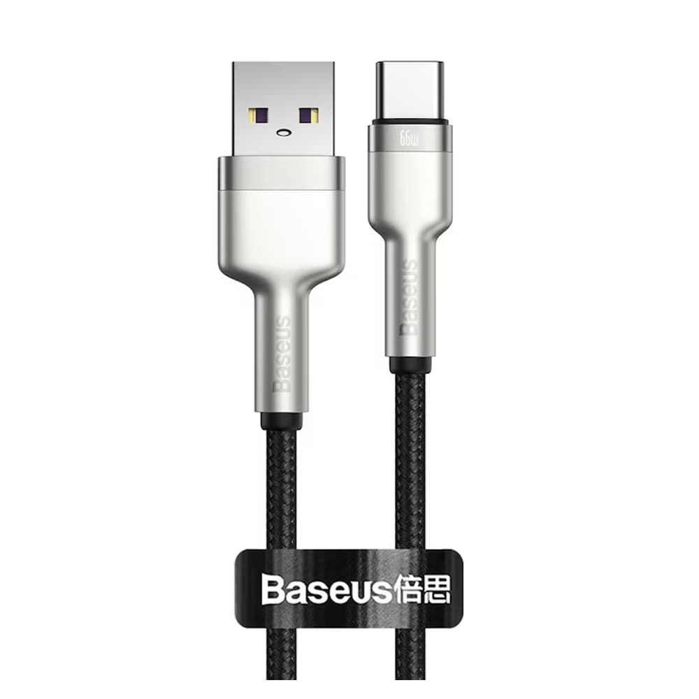 Cablu Baseus Cafule USB to Type C 66W 2 metri - Negru