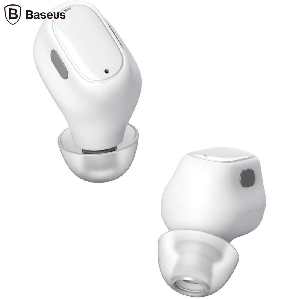 Casti Wireless TW Baseus WM01 - Alb